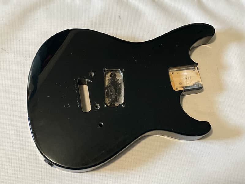 1980's Japan Ibanez Roadstar II RG410 Black Guitar Body Edge Tremolo Ready image 1