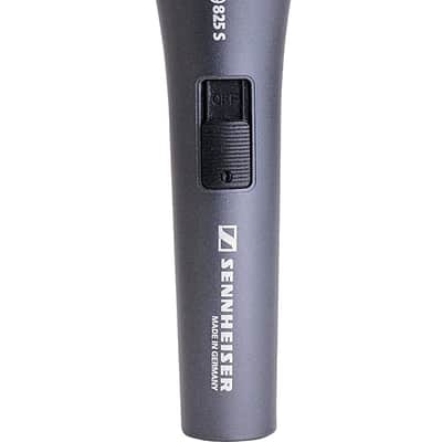 Sennheiser E825-S Handheld Cardiod Dynamic Microphone with On/Off Switch image 1