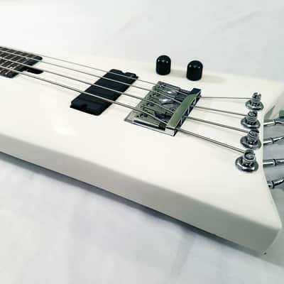 Vintage 1983 HONDO "Alien" Headless Active Set-Neck Bass with EMG. Sounds Great !... image 9
