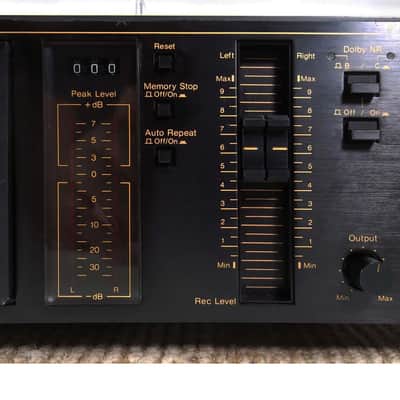 1985 Nakamichi BX-125 Stereo Cassette Deck New Belts & Serviced 05-15-2025 Clean and Excellent Condition #439 image 4