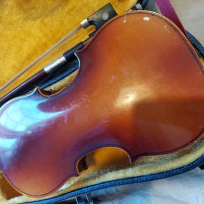 Suzuki Model 220 (1/10 Size) Violin, Japan 1975, with case & bow image 14