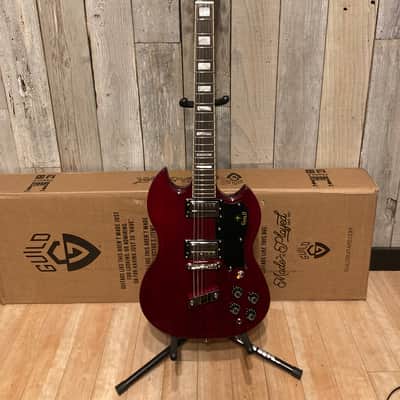 Guild Newark St. Collection S-100 Polara Cherry Red, Support Brick & Mortar Music Shops Buy Here ! image 14
