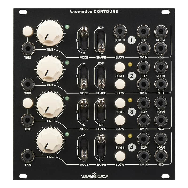 Vermona Modular fourMative Contours Eurorack Envelope Generator Module image 1