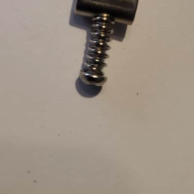 Fender N.O.S. Stratocaster bridge saddles 1950s/ 1960s - Nickle image 3