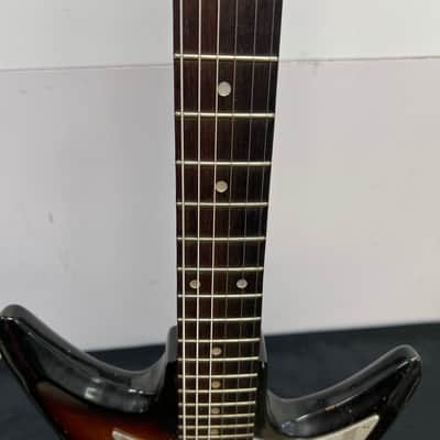 Vintage Silvertone Model 759 1437 Teisco 1960's Sunburst Electric Guitar Made in Japan Guitar image 5