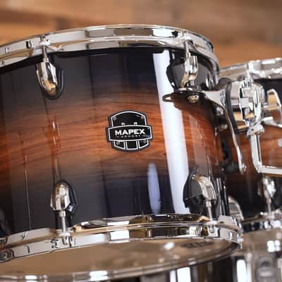 MAPEX ARMORY LIMITED EDITION 6 PIECE DRUM KIT, CARIBBEAN BURST, UK DRUM SHOW KIT image 10