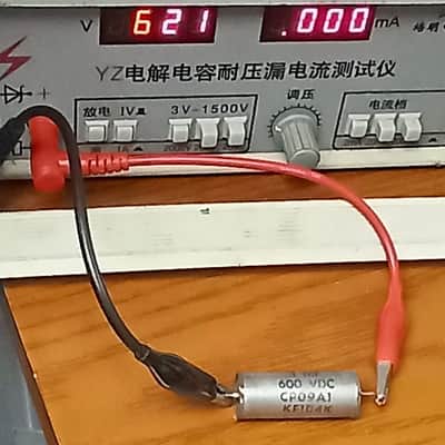 4 pieces PYRAMID CP09 paper in oil capacitor 0.1uF 600V image 7