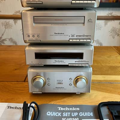 Technics SE-HD350 Stack - Amplifier, CD Player, Cassette Deck, Tuner - SERVICED image 6