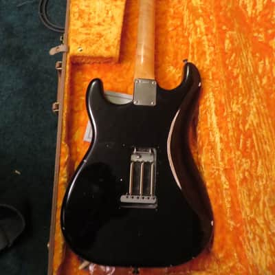 1960 Fender Custom Shop John Cruz Relic Strat Jet Black image 6