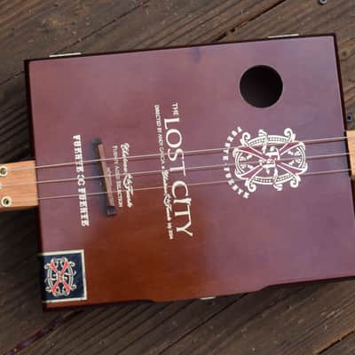 Cigar box guitar, 3-string guitar, cbg image 3