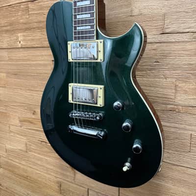 Reverend Roundhouse HH Electric Guitar- 2020's Outfield Ivy Green -7lbs 6oz w/Gator hard case image 5