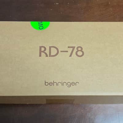 Behringer RD-78 Computer Controlled Analog Drum Machine 2025 - Present - Black image 3