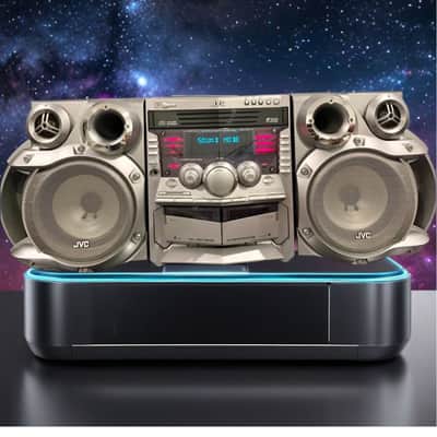JVC MX-GA77 360W 3 CD Changer Dual Cassette Player AM/FM Stereo System CA-MXGA77 image 1