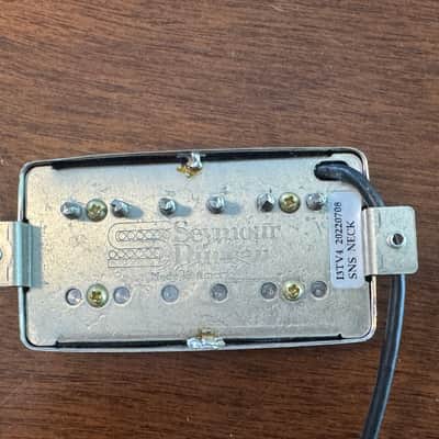 Seymour Duncan Saturday Night Special Humbucker Neck Bridge Pickup Set Nickel image 6