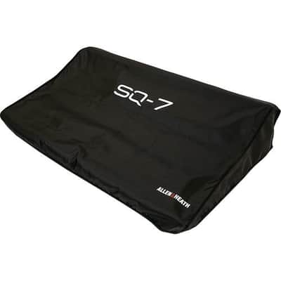 Allen & Heath SQ-7 48-Channel Digital Mixer with Detachable Tablet Shelf and Dust Cover image 6