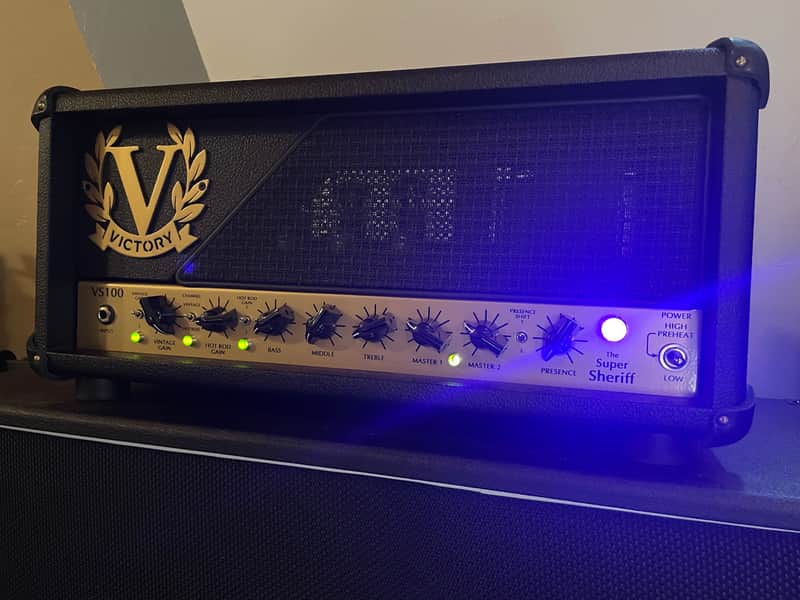 Victory - VS100 The Super Sheriff 2-Channel 100-Watt Compact Guitar Amp Head image 1