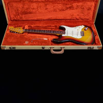 Vintage 70s Fender Stratocaster - Sunburst - USA - 1973 image 15