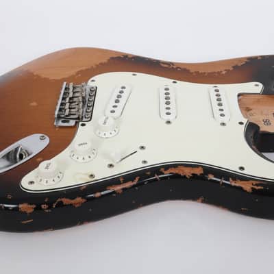 Fender American Vintage II 1957 Stratocaster 2021 - 2 Color Sunburst Body image 6