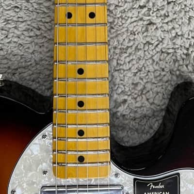 Fender American Vintage II 1972 Telecaster Thinline, 3-Color Sunburst w/Case image 8
