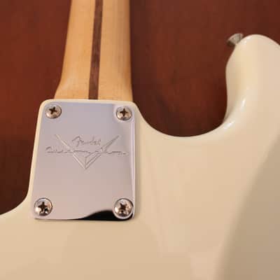 Fender John Cruz Masterbuilt 1969 NOS Stratocaster 2014 - Olympic White image 8
