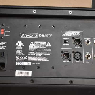 Used Simmons DA2112 Advanced Electronic Drum Amplifier image 3