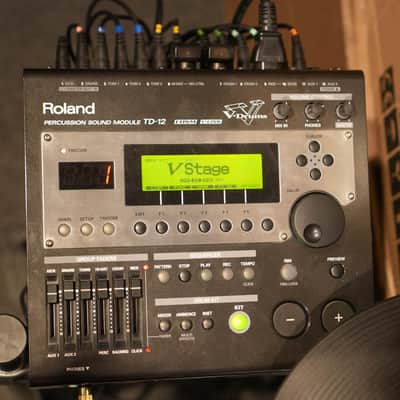 Roland TD-12 V Drum Set w/Hardware - Used image 2