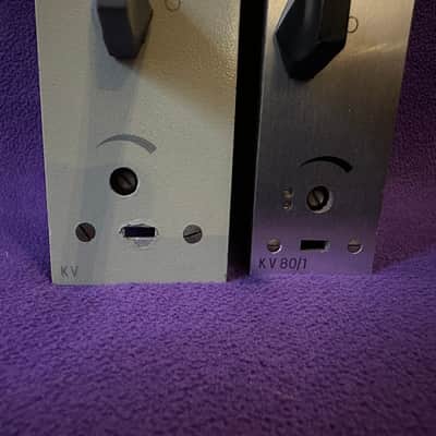 Ultra-rare! 4x vintage RFT RFZ KV Channelstrip East German V676! Fully discrete, transformer balanced, insane 80dB Gain for ribbons! MV810 successor! image 8
