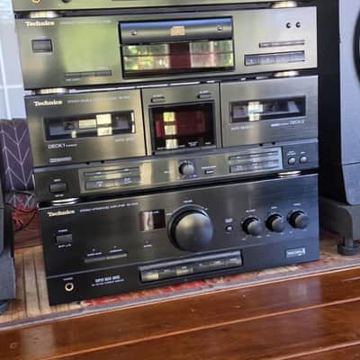 VINTAGE TECHNICS STEREO SYSTEM/MADE IN JAPAN/BOSE/EQ/AMP/TAPE DECKS image 7