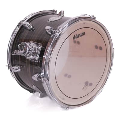 ddrum Dominion Birch 12'' x 9'' Rack Tom - Brushed Olive Metallic image 2