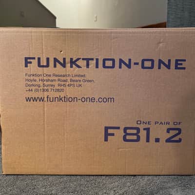Funktion-One Set of 2 × F81.2 (2026) Weather Resistant White Stainless Steel image 2
