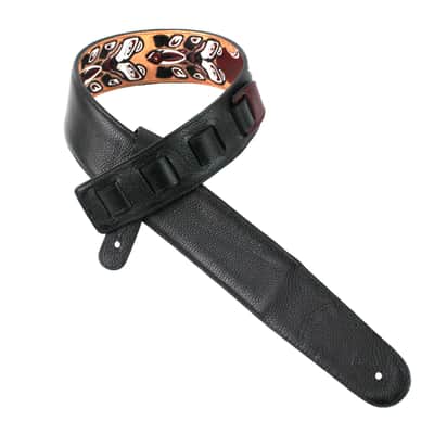 Walker & Williams LHR-24 Blood Red Premium Leather w/North West Bear Totem Carving image 8