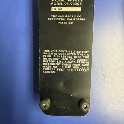 Vox King Vox-Wah USA 1967 - 1979 - Black / Chrome image 2