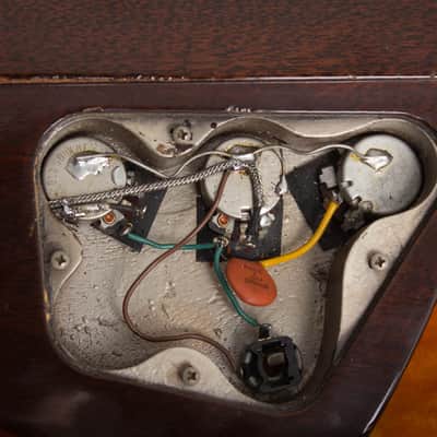 Gibson  Thunderbird IV Solid Body Electric Bass Guitar (1963), ser. #151192, original black hard shell case. image 12