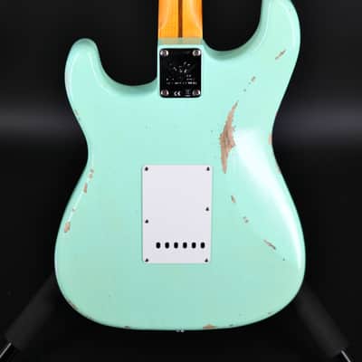 Fender Limited Edition Fat 1954 Stratocaster Relic - Faded Aged Surf Green image 8
