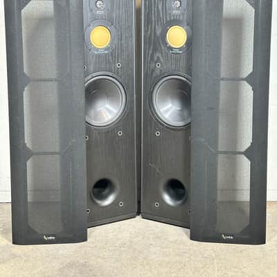 Pair of Vintage Infinity Kappa 7.1 Floor Standing Tower Speakers - Black image 1