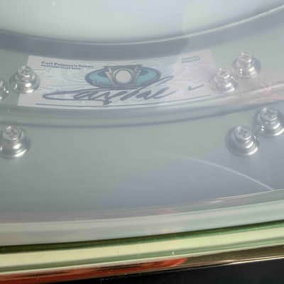 Ludwig LW0414CP Carl Palmer 'Venus' Signature 3.7x14" Brass Piccolo Snare Drum *IN STOCK* image 7