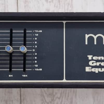 Moog MKG Ten Band Graphic Equalizer 1970s - Black image 1