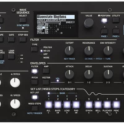 Korg Wavestate MkII Module Wave Sequencing Synthesizer 2024 - Present - Black