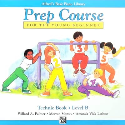 Alfred's Basic Piano Library Prep Course Technic Book Level B image 1