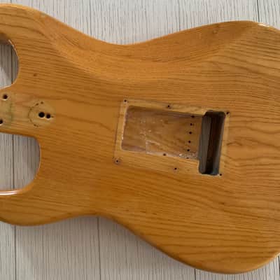 Vintage 1973 Fender Stratocaster Guitar Body, Original, No Mods, 1970s USA Strat image 15