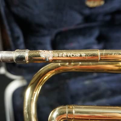 Conn Director Cornet w/ Original Case Brass Student Horn Player Grade image 12
