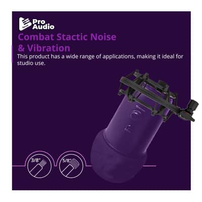 FocusProAudio Shock Mount for Blue Yeti and Yeti Pro Microphones (Black) image 6