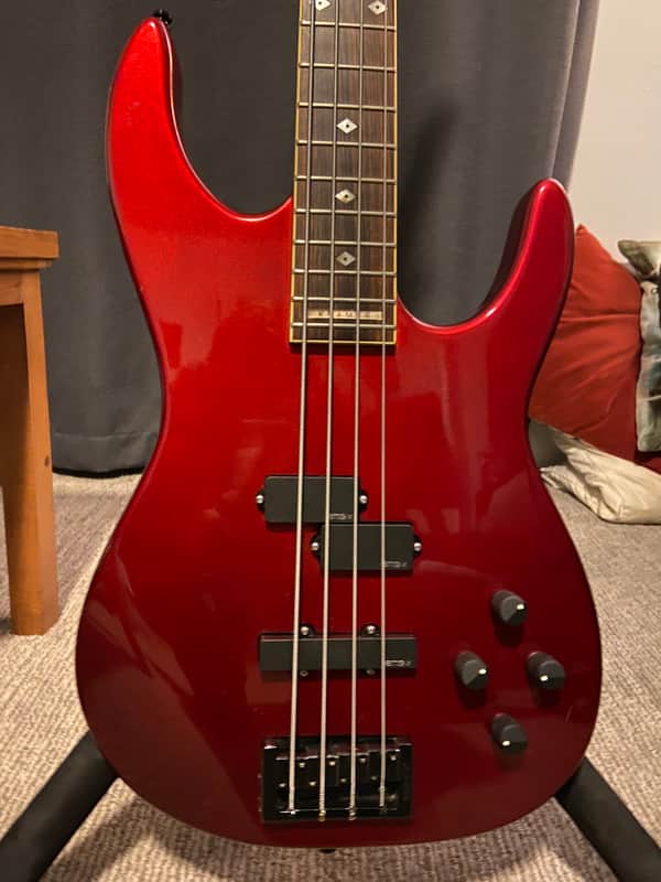 Kramer Forum III 1987 Cherry w EMG X pickups image 1