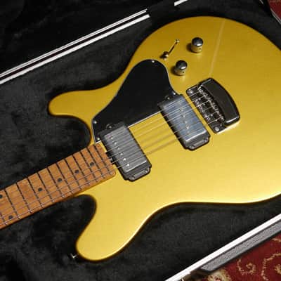 Music Man Valentine HH MN - Saturn Gold/Black image 12