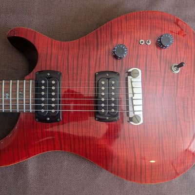 PRS SE Paul's Guitar 2019 - 2020 - Fire Red - Locking Tuners image 2
