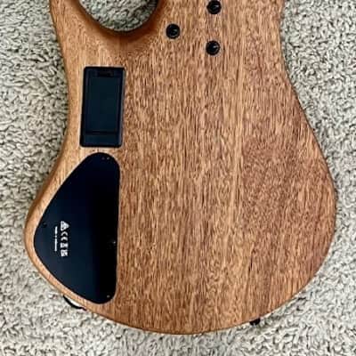 Ibanez EHB1505MOISF Multi Scale Headless 5-String Bass - Ocean Inlet Flat Finish image 2