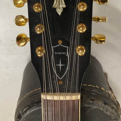 GUILD STARFIRE XII 1966 - EBONY STAIN, GOLD HARDWARE image 5