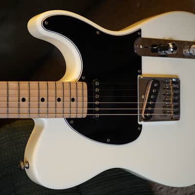 G&L ASAT American Fullerton Classic Standard White w/Maple Fretboard & Case CLF USA image 8