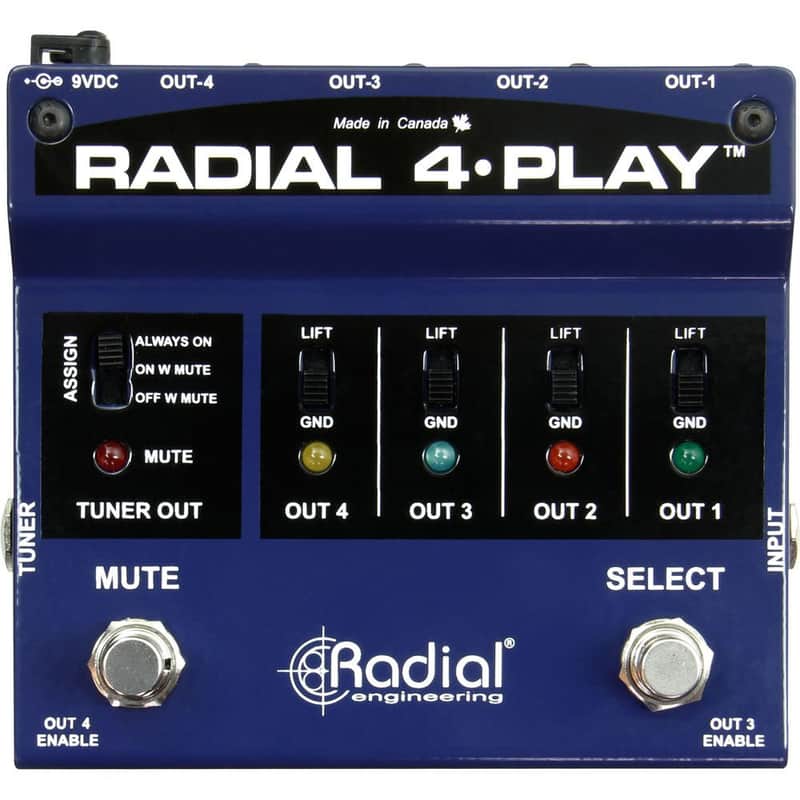 Radial 4-Play Multi-Instrument Direct Box image 1