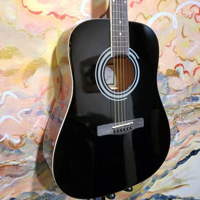Zager Easy Play 5001PK BK Dreadnought Acoustic Guitar (Used) image 3